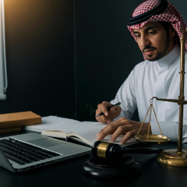Man sits desk with pen pen front him 85333 2479